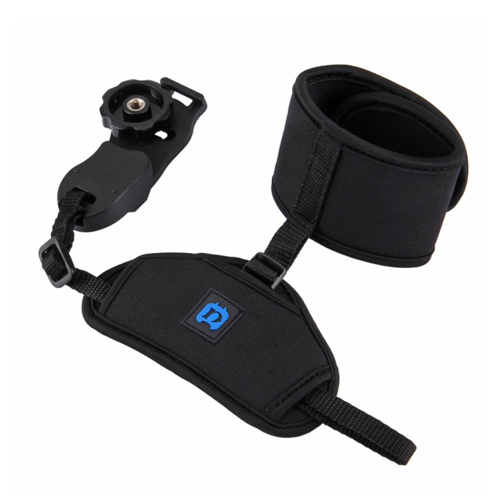 Universal Secure Neoprene Camera Grip Hand Strap With Plate For SLR/DSLR Camera