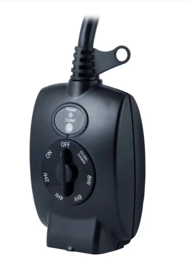 Defiant Mechanical Dusk to Dawn Countdown Timer Black 15AMP 1007812651