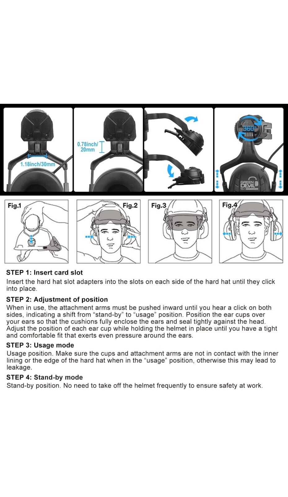 Casco de seguridad casco duro con visera y Bluetooth￼
