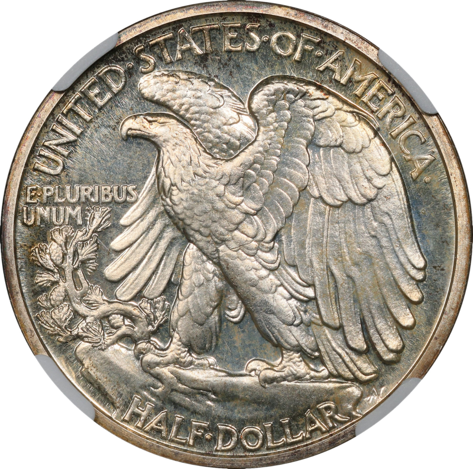1942 Walking Liberty Half Dollar NGC Proof-67 (Toned)
