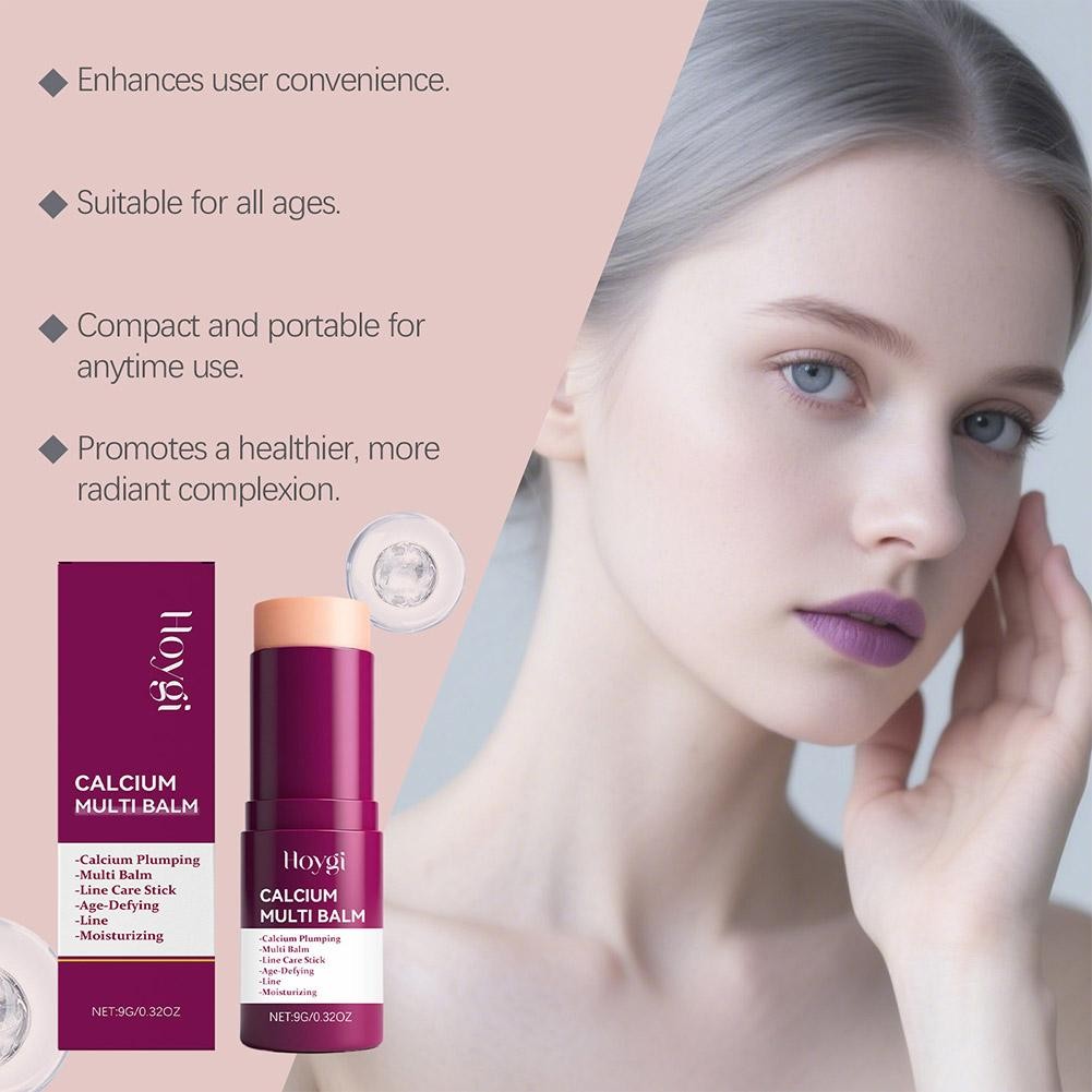 Multi-Effect Facial Care Balm Stick - 9g Portable Moisturizing Stick for Fa X2O2