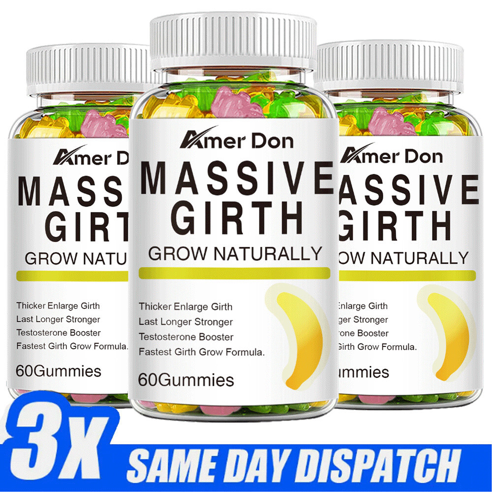 #1 NEW XXXL GAIN 12+ INCHES PENIS-ENLARGER GROWTH CAPSULES FASTER GROWTH 3 PCS