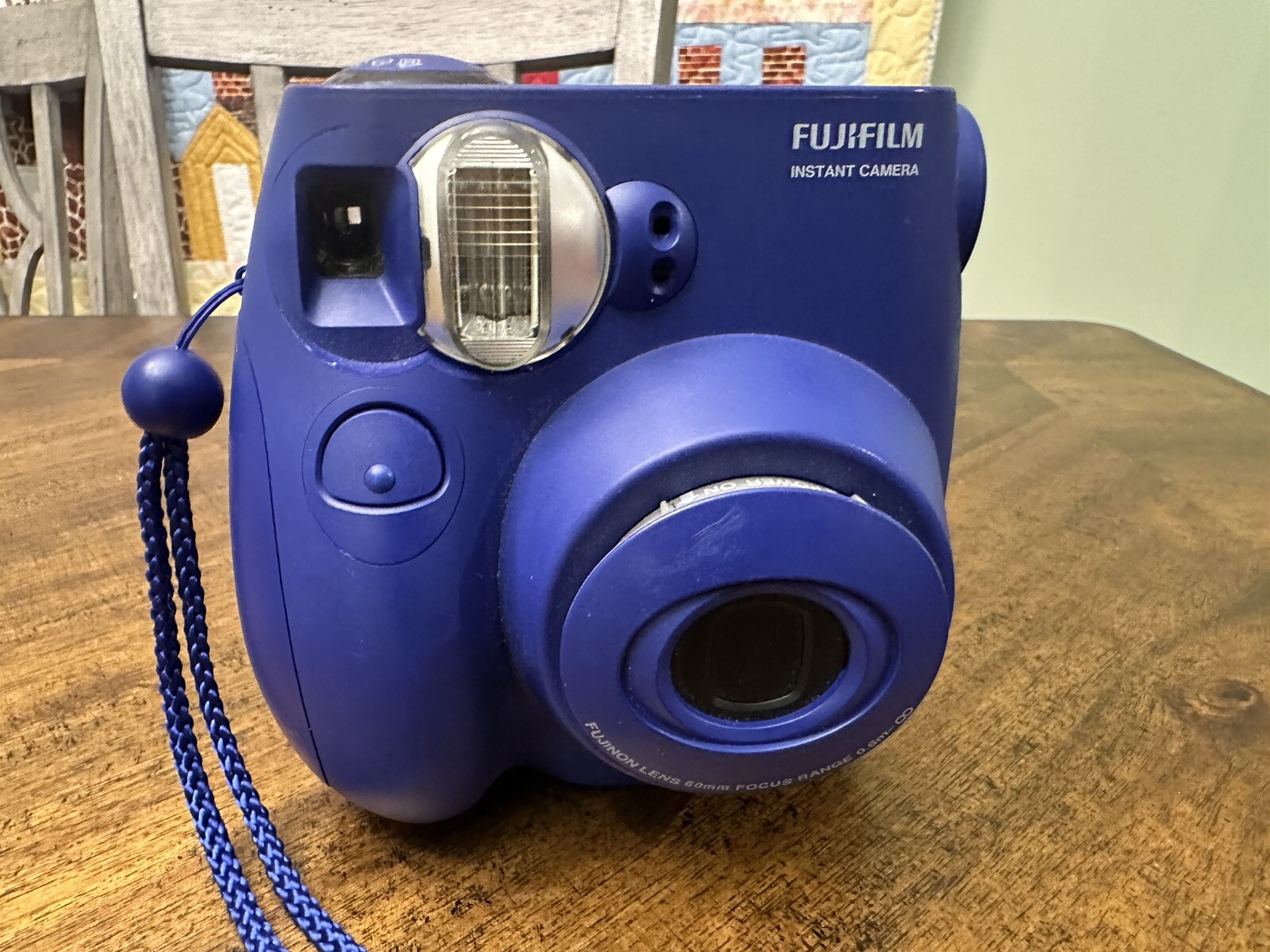 Fujifilm Instax Mini 7S Instant Camera - dark blue