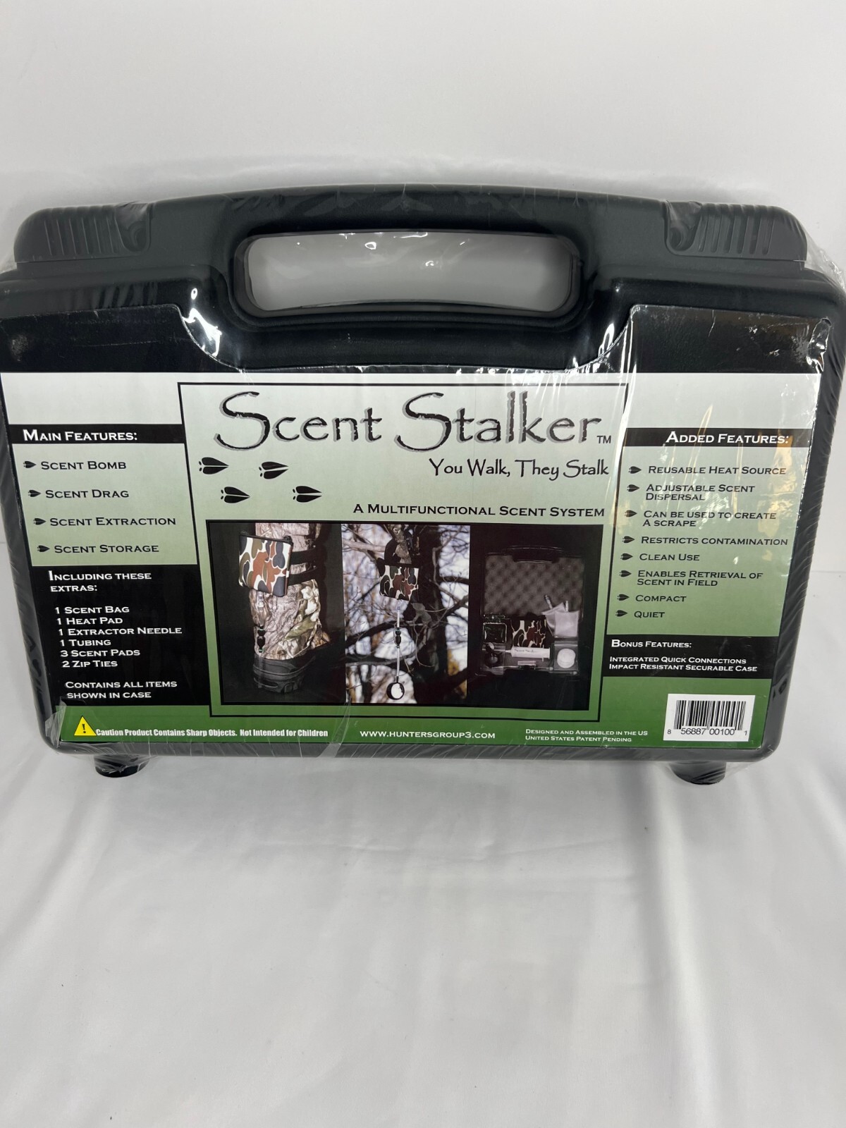 Scent Stalker System Deer Hunting Kit in Case with Instructions Never Opened!
