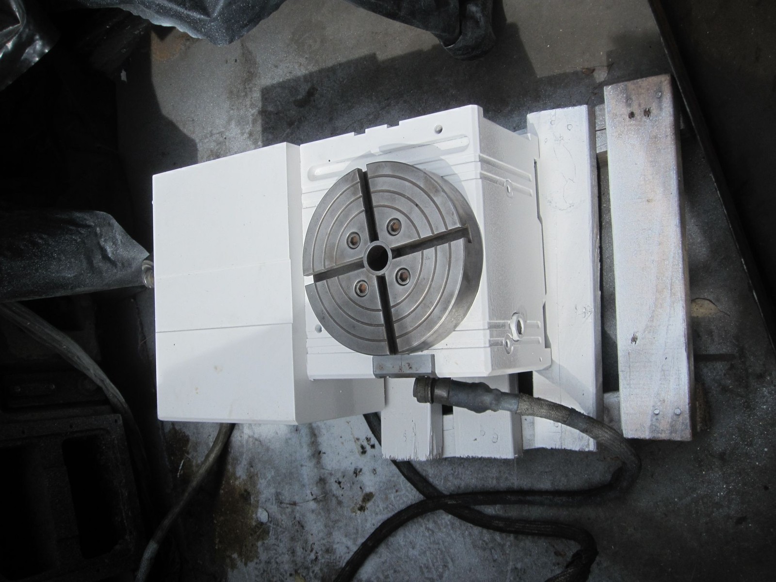 Taiwan Made  CNC VMC 4th Axis A-Axis Rotary Table Project NEEDS WORK