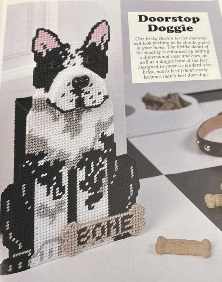 Vtg Rare Plastic Canvas Corner Needlepoint Pattern 1999 Bk vol. 11, #10