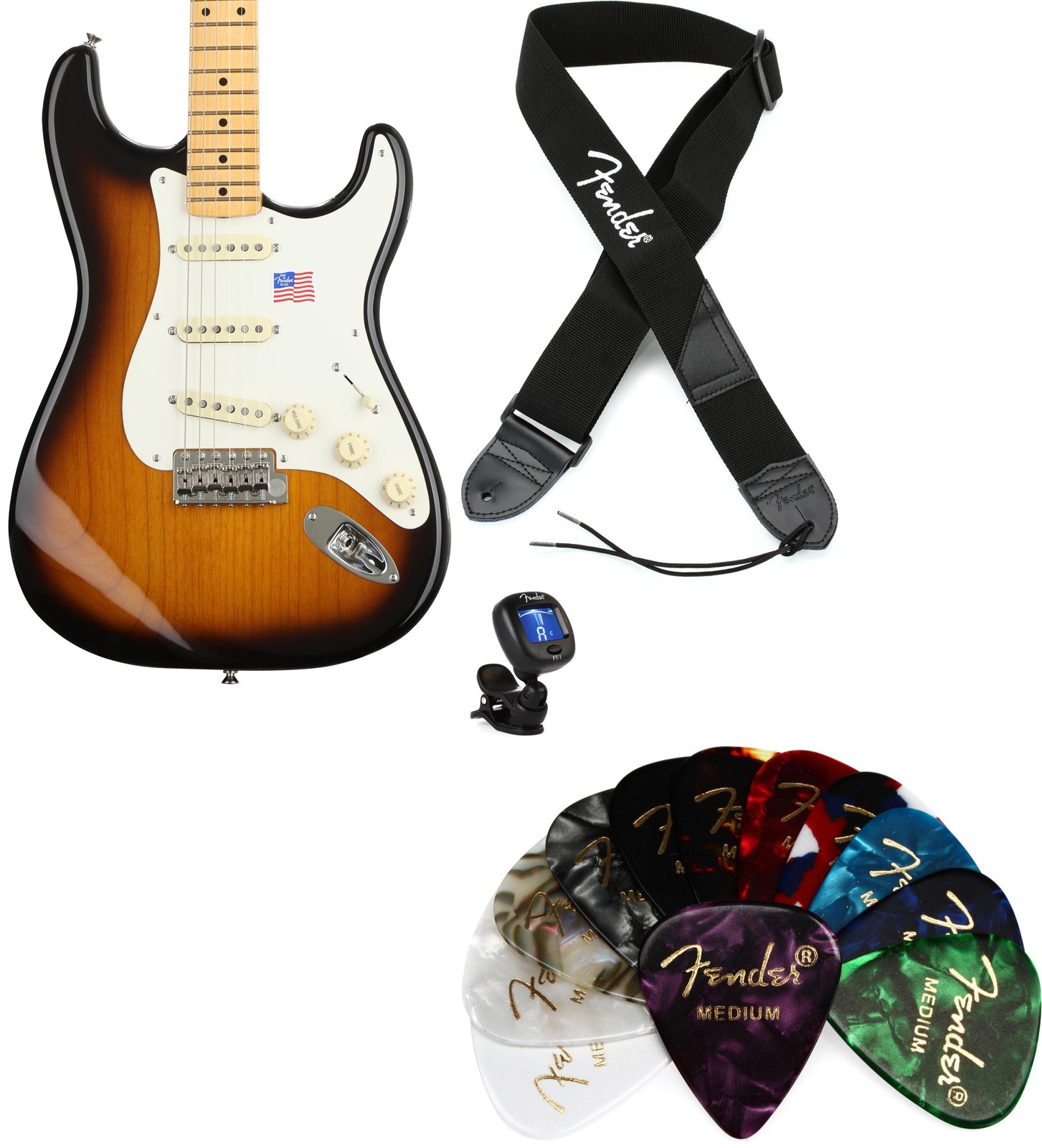 Fender 0117702803 + Fender 0239978005 + Fender 0990662080 + Fender 09803003