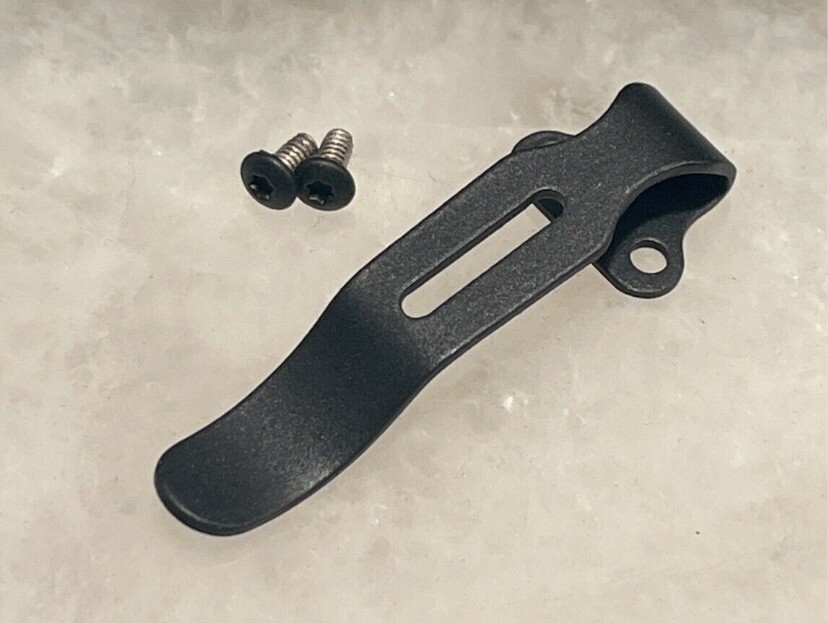 Black Steel Pocket Clip For Streamlight Wedge 88810 88811 XT 88812 Flashlight