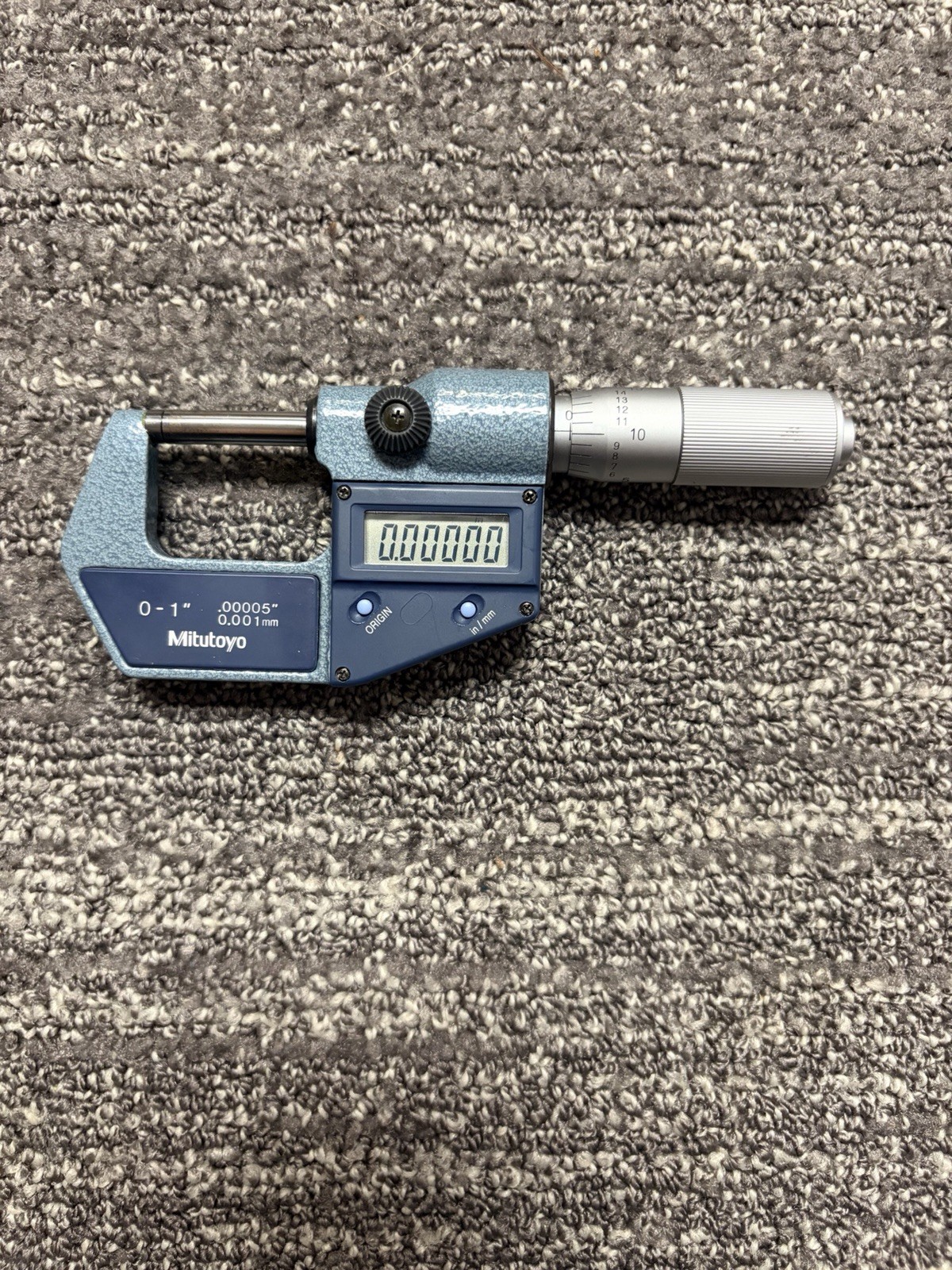 Mitutoyo 293-765-30 Digimatic Micrometer 0-1" .00005" / 0.001mm