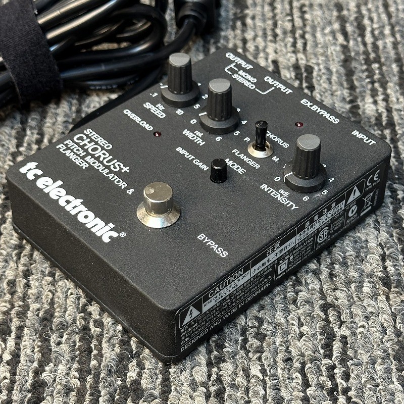TC Electronic SCF Analog Stereo Chorus Flanger Pitch Modulator Used