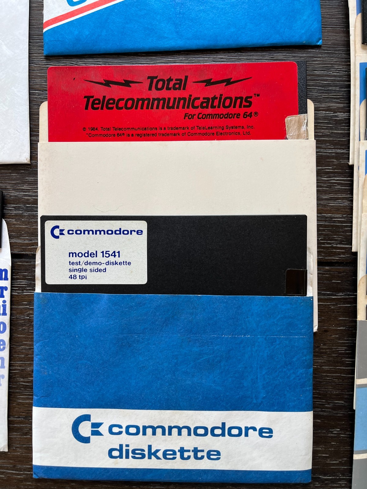 Commodore 64 Floppy Disks Geos Backup 1541 Science Game Lot UNTESTED For Blanks