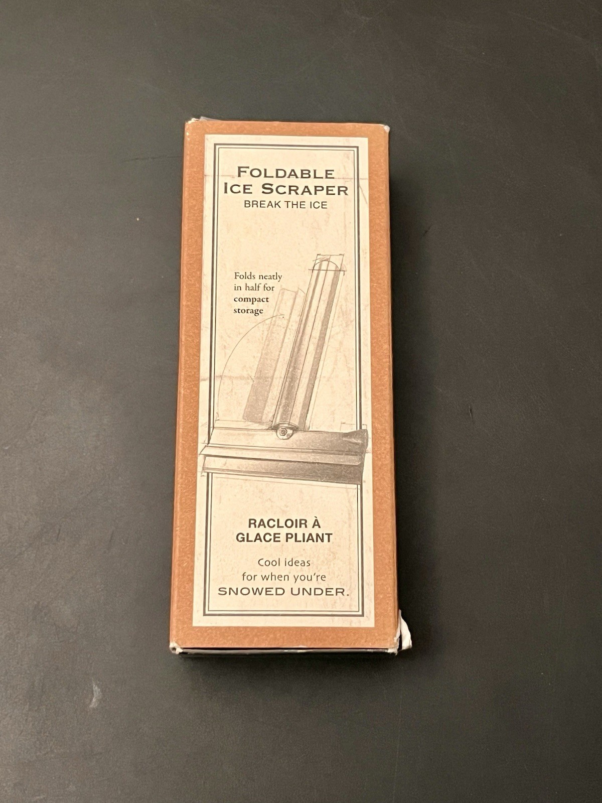 Foldable Ice Scraper Restoration Hardware- New In Box