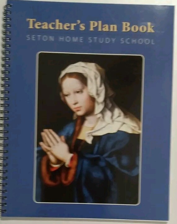 TEACHER'S PLAN BOOK   SETON HOMESTUDY SCHOOL   *NEW*   NEVER USED   SPIRALBOUND