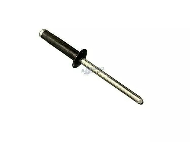 Small Head Black 3/16" Exploding (Tri-Fold) Pop Rivets 25 ct. Racing Fasteners