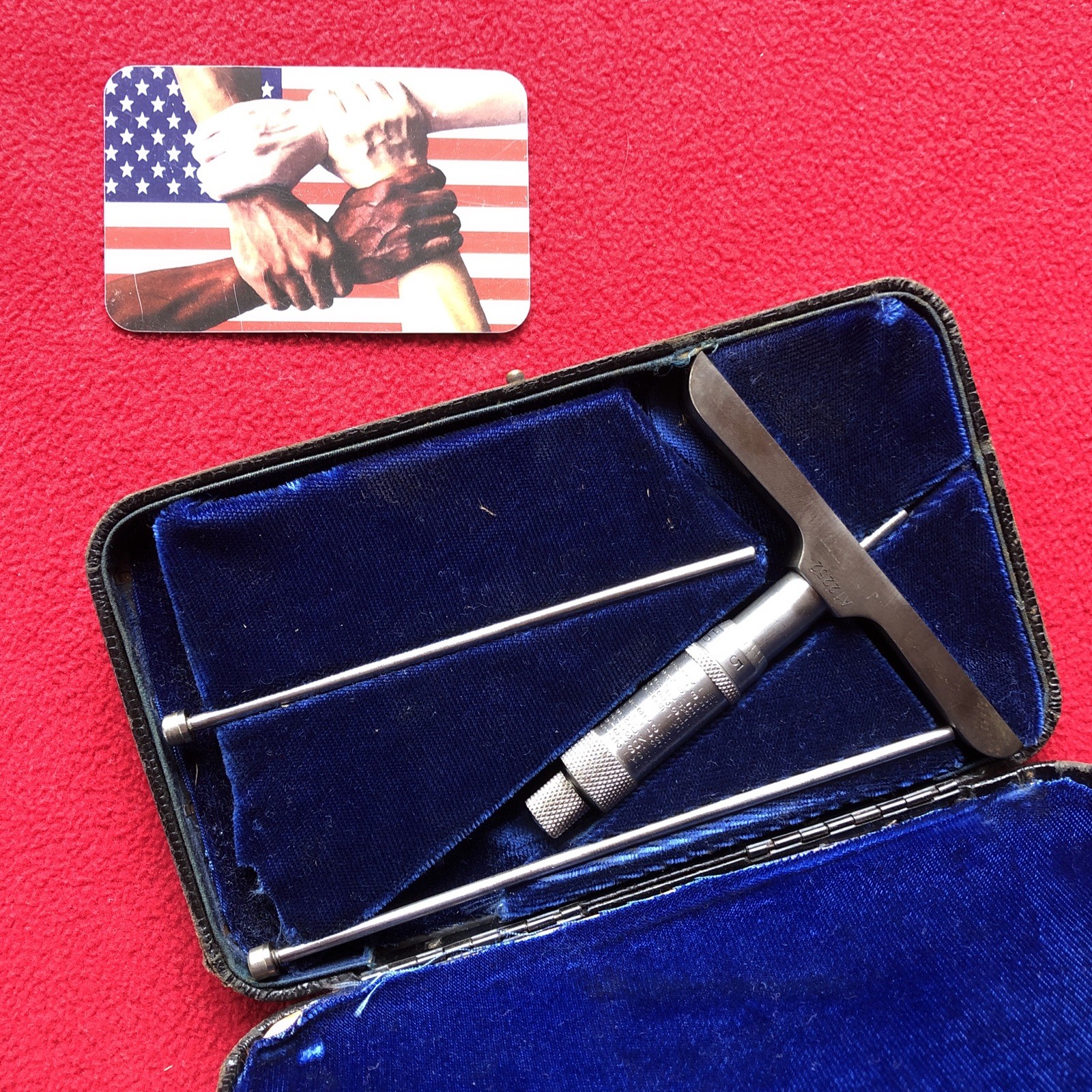 Reed Small Tool Works A12252  No.170 Depth Micrometer + Case JP Stott Machinist