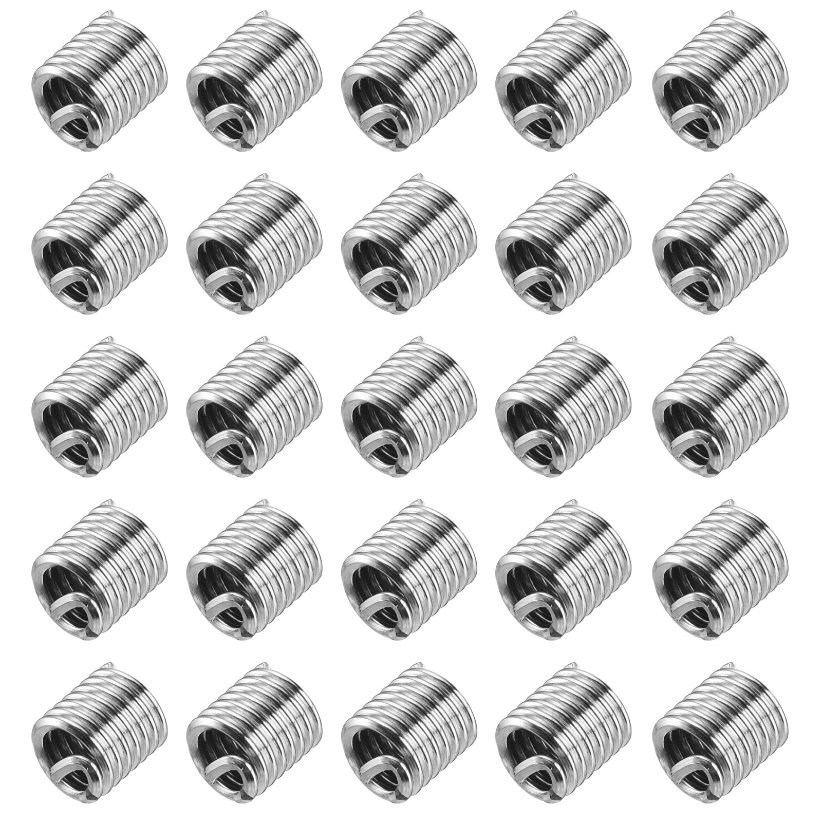 40pcs Wire Thread Inserts 10-24 UNC 2D Helical Threaded Sleeve Thread Repair