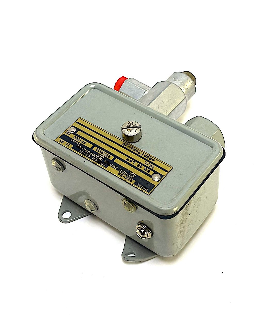 Detroit Switch 222-32 Pressure Switch (New)