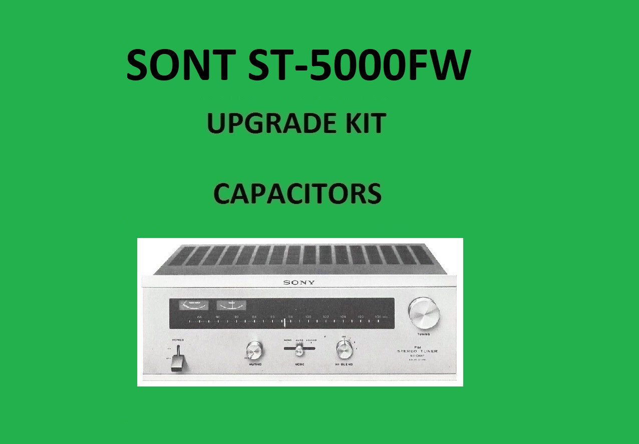 Stereo Tuner SONY ST-5000FW Repair KIT - all capacitors