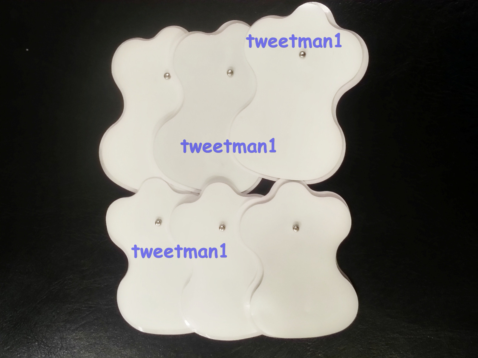 Electrode Pads (6) Replacement for Slimming massager / Digital Massager