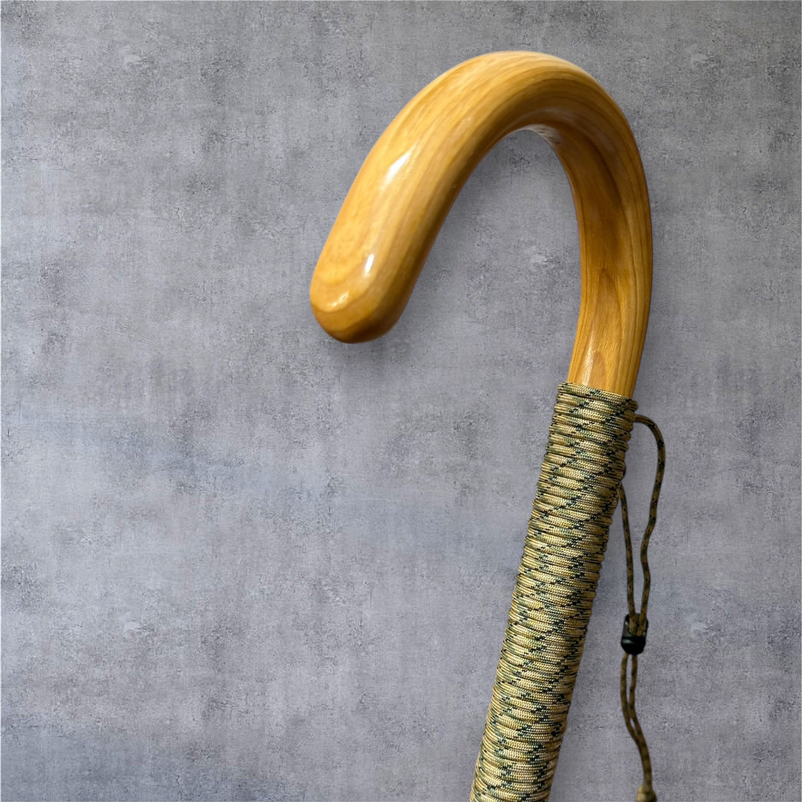 Walking Cane Stick Mobility Self Protection Hickory Wood Masters USA LuxCane G1