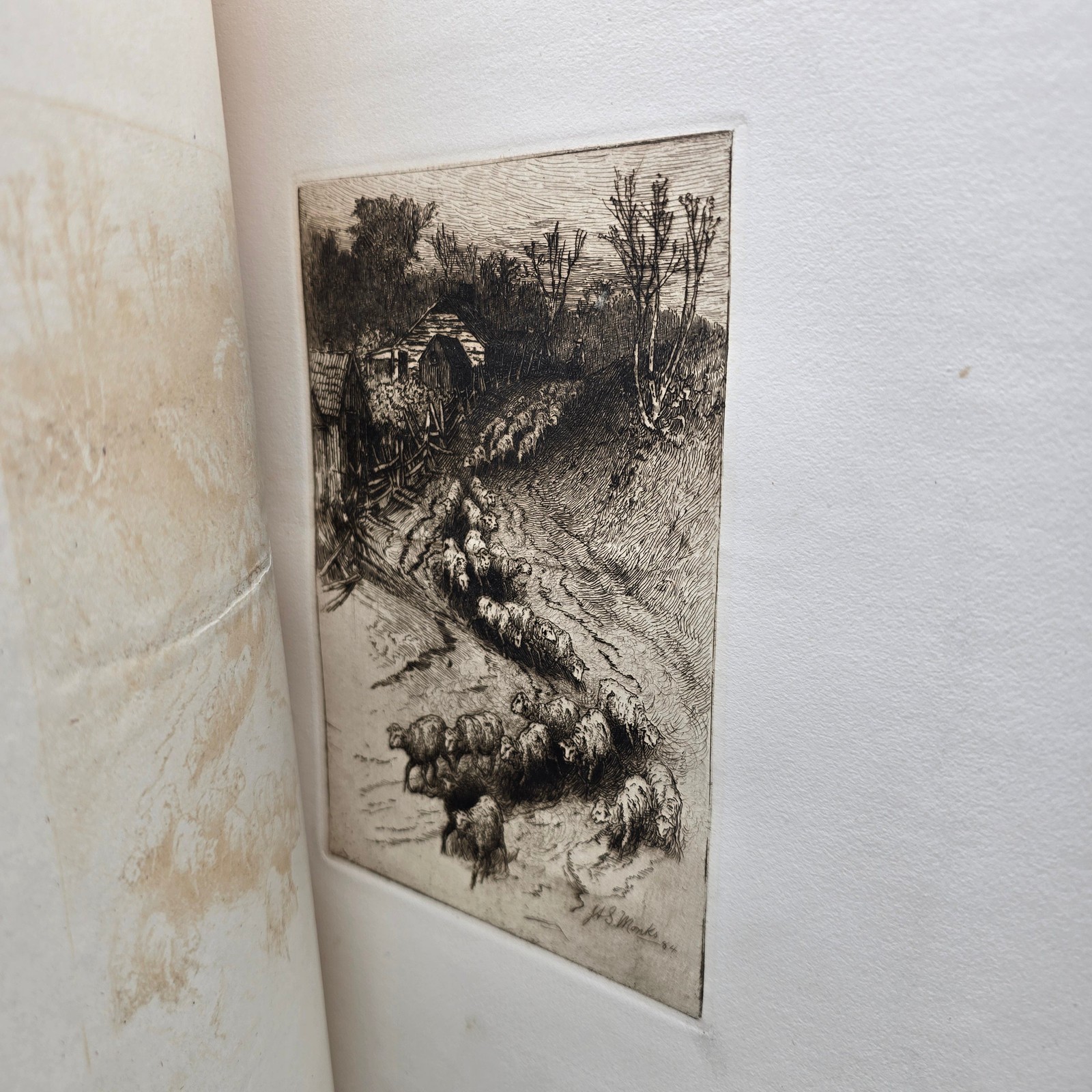 Book - "Some Modern Etchings" White Stokes & Allen 1884