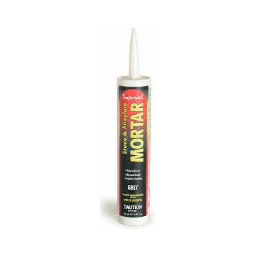 Imperial KK0067-A Cement/Mortar Cartridge, Gray, 10.3 oz. - Quantity 12
