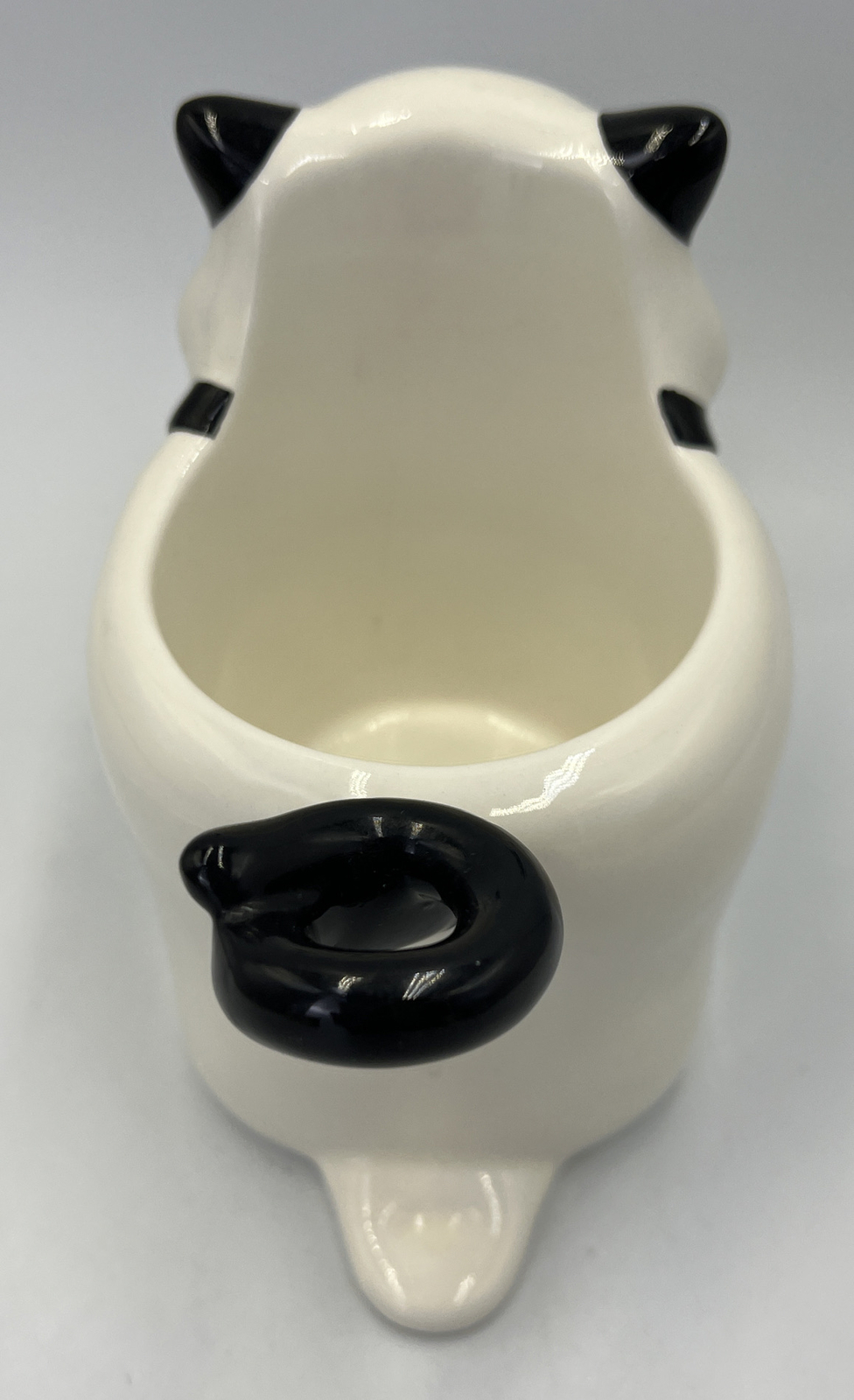 Department 56 Pets White Cat Planter Small Ceramic