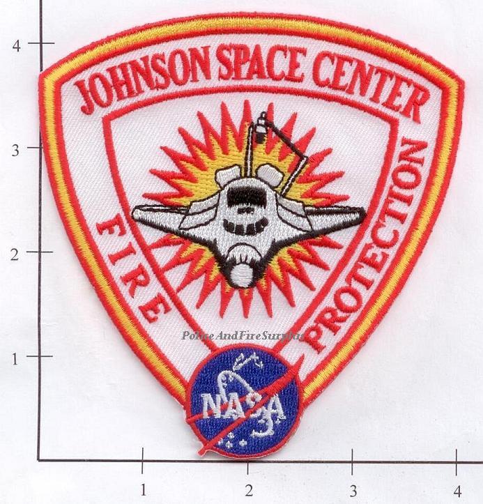 Texas - Johnson Space Center Fire Protection TX Fire Dept Patch - NASA
