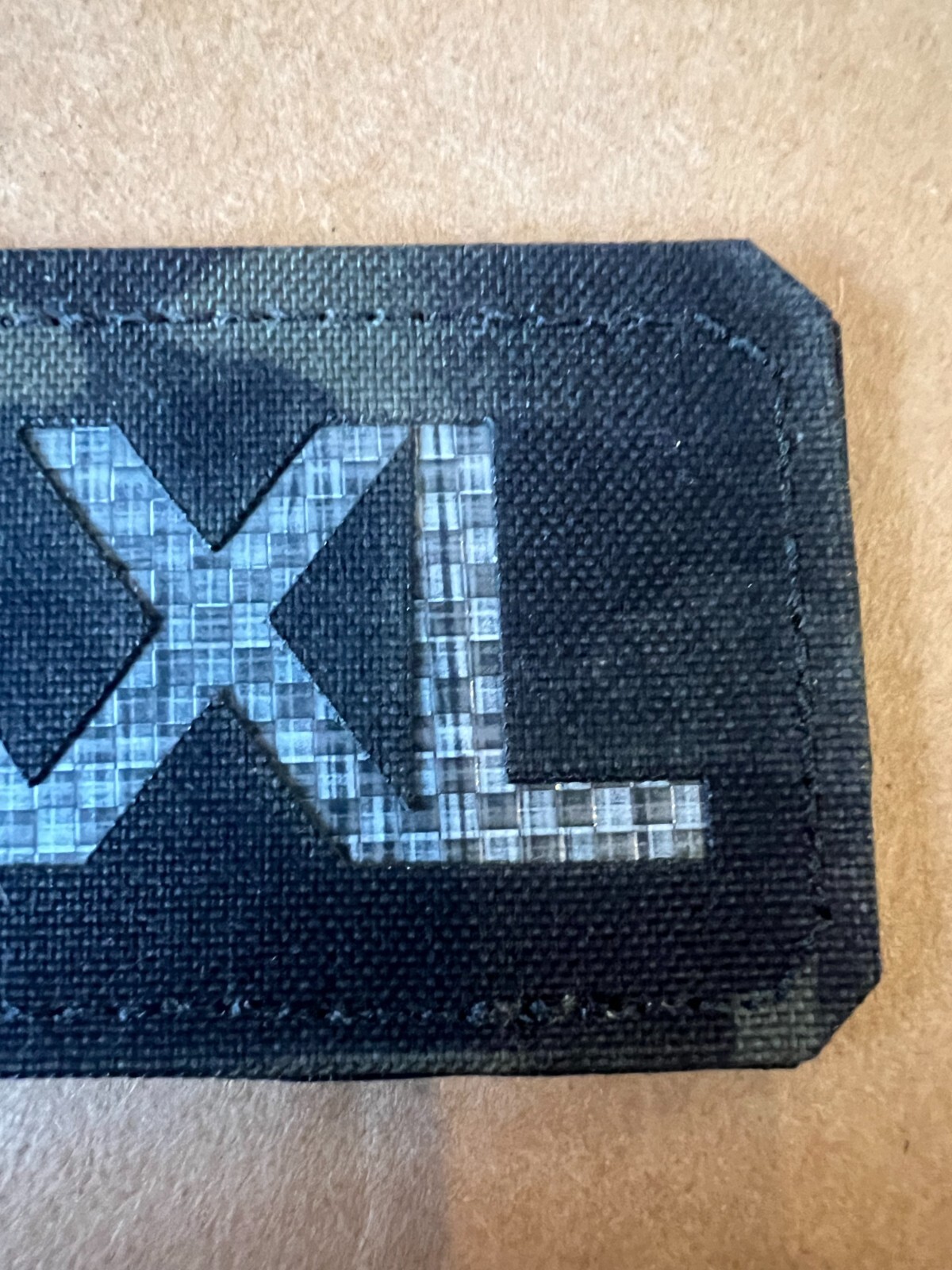 AXL Multicam Black Logo Tegris Backing Patch