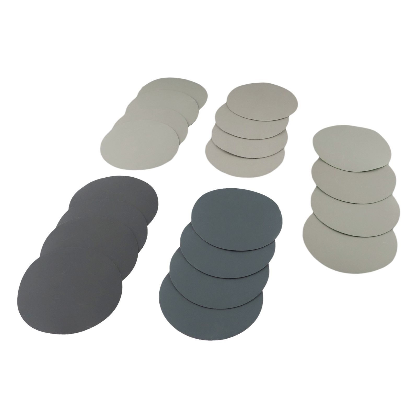 High Durability 5 Inch Sandpaper Discs 20 Pack with Multiple Grit Options