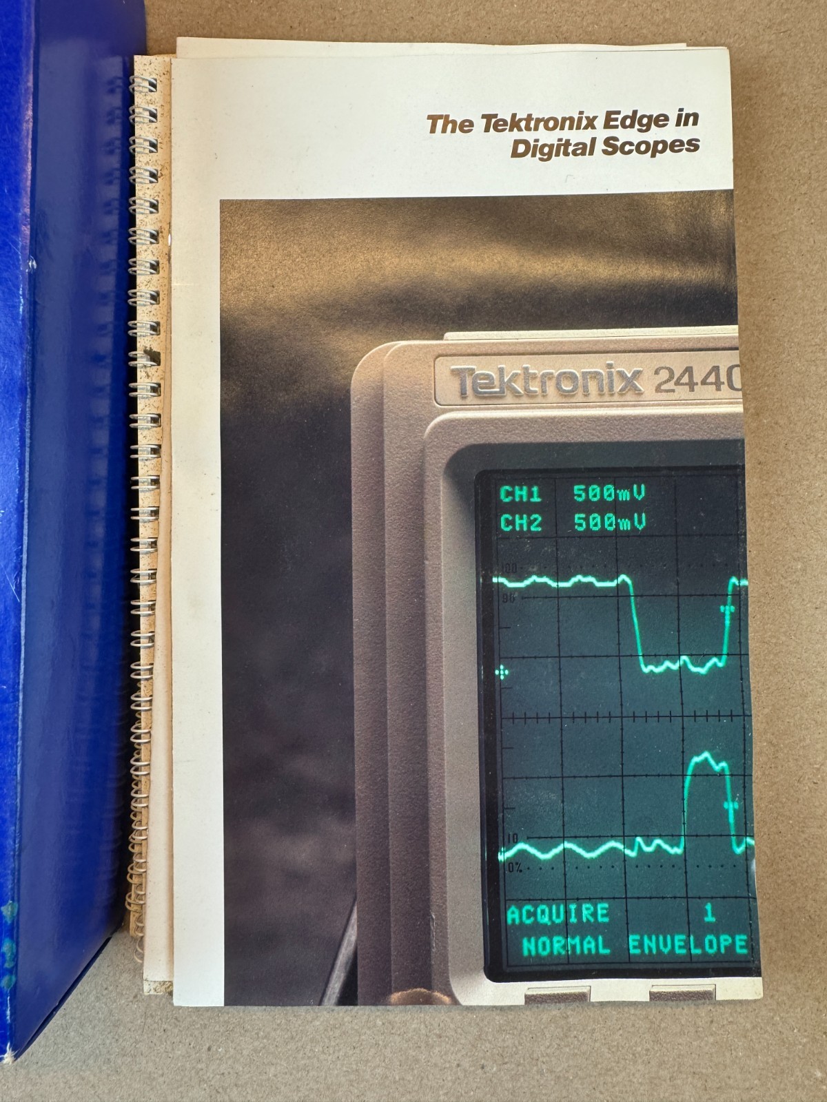 Tektronix Scope Evaluation Kit w/ Circuit Board & paperwork