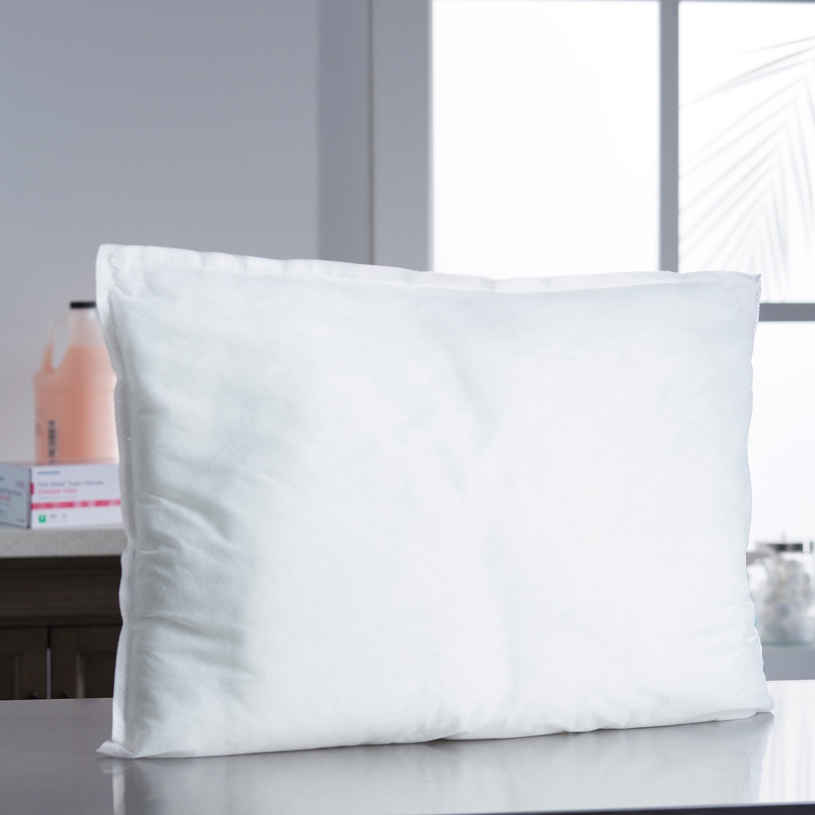 McKesson Bed Pillow 17X24" White Disposable 41-1724-M 1 Ct