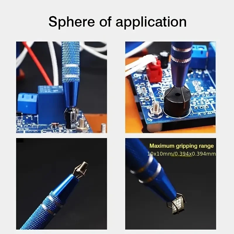 🔥IC Chip Extractor Tool | PLCC IC Puller for Computer & Mobile Repair Blue🆕