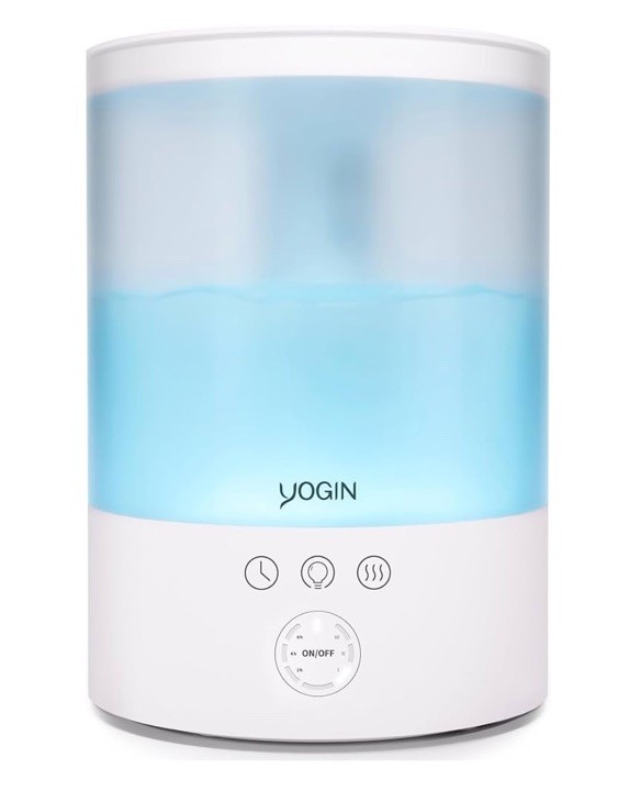 YOGIN Humidifiers for Bedroom Large room,Top fill 2.5L Ultrasonic cool mist