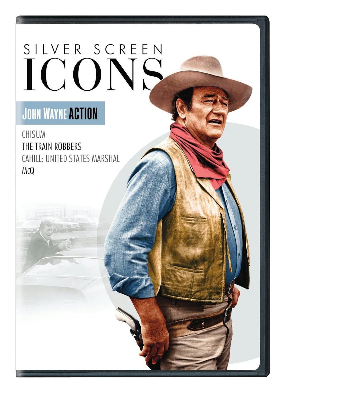 Silver Screen Icons John Wayne Action DVD NEW