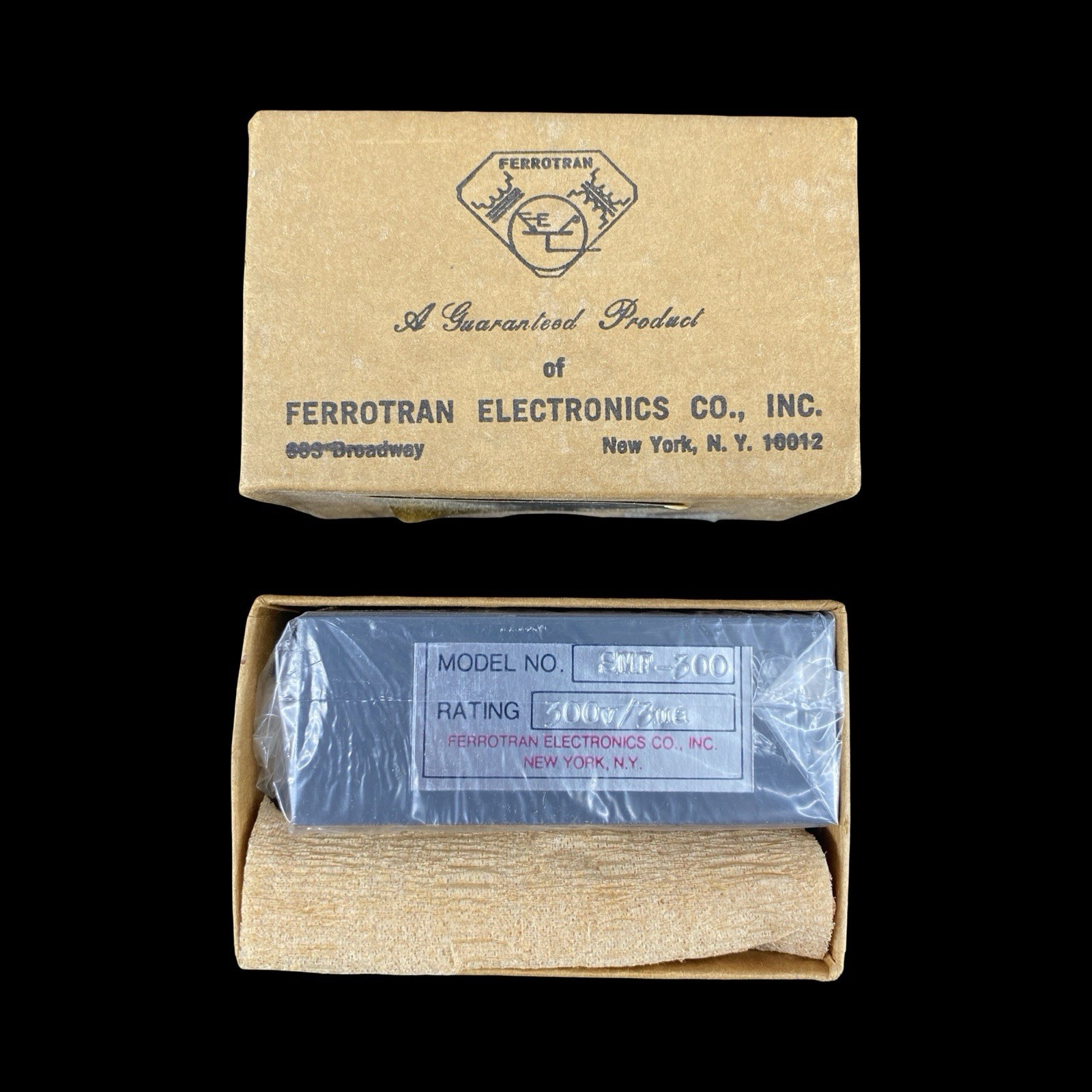 Powertran Power Supply Module Model SMF-300 300v/3ma Ferrotran Electronics Co