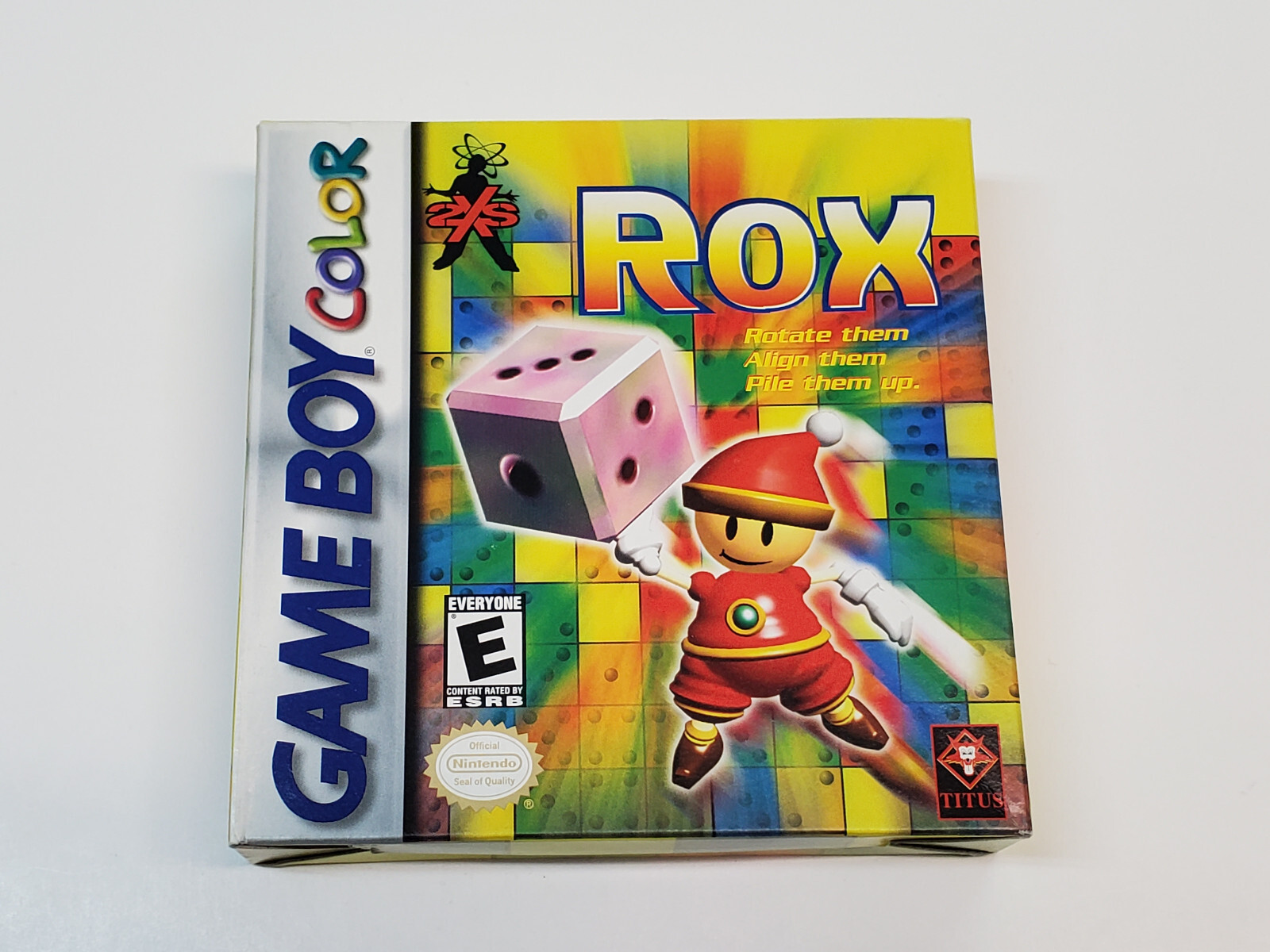 Rox Authentic Nintendo Game Boy Color Box & Manual *