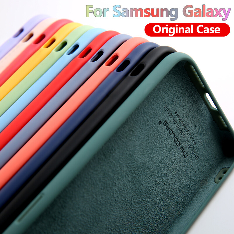 For Samsung Galaxy A36 A52 A56 A55 A54 A35 A14 Liquid Silicone Soft Case Cover
