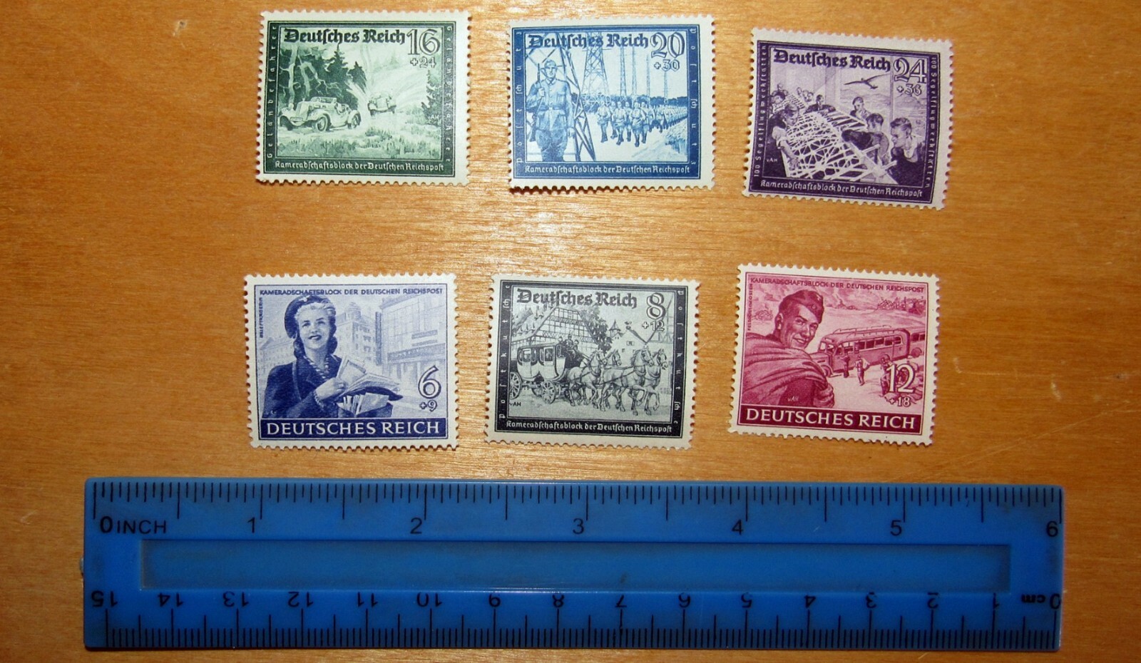 Original-Authentic Relics WW2 WWII German postal message 1944