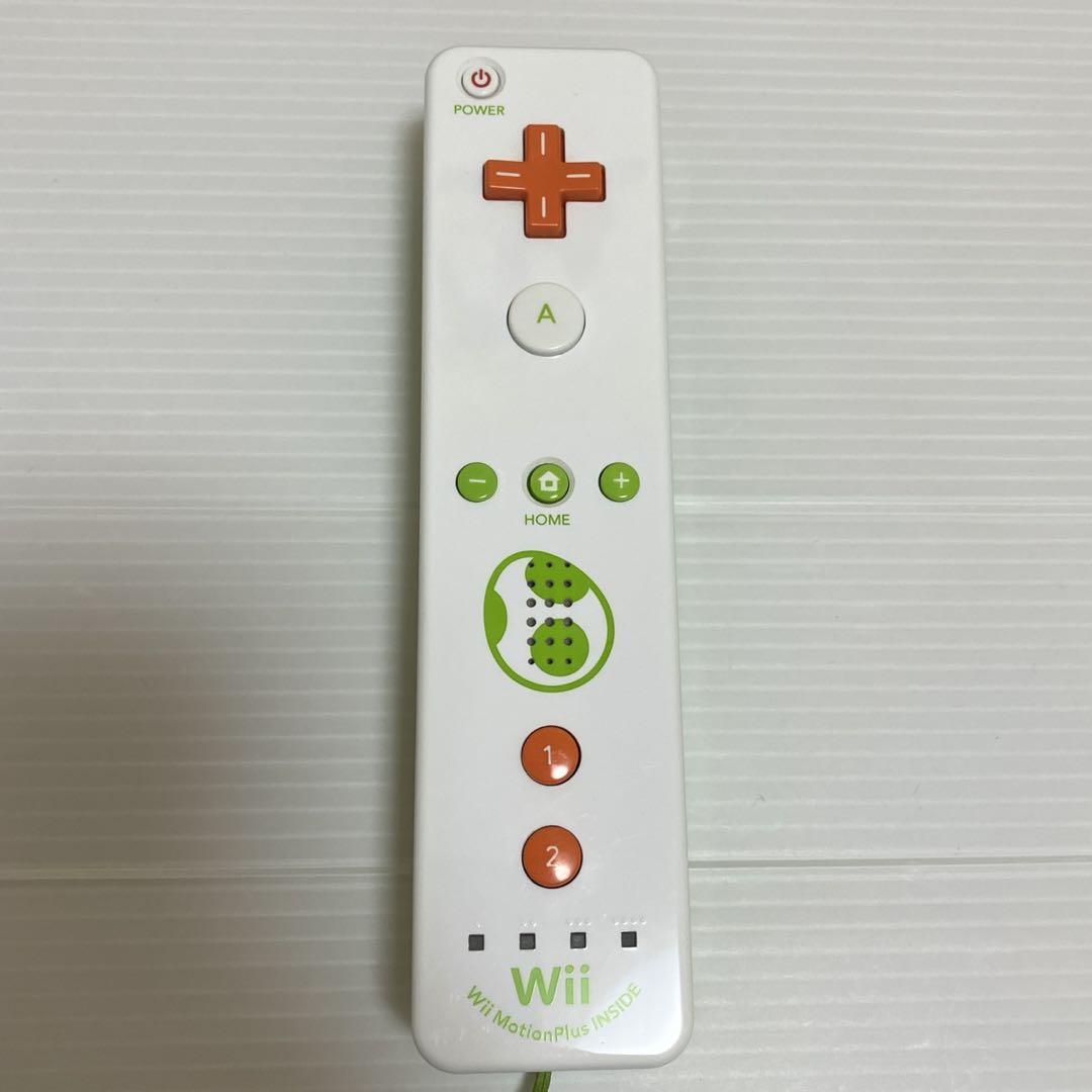 Wii Remote Motion Plus Yoshi Design NINTENDO Operation confirmed NO BOX