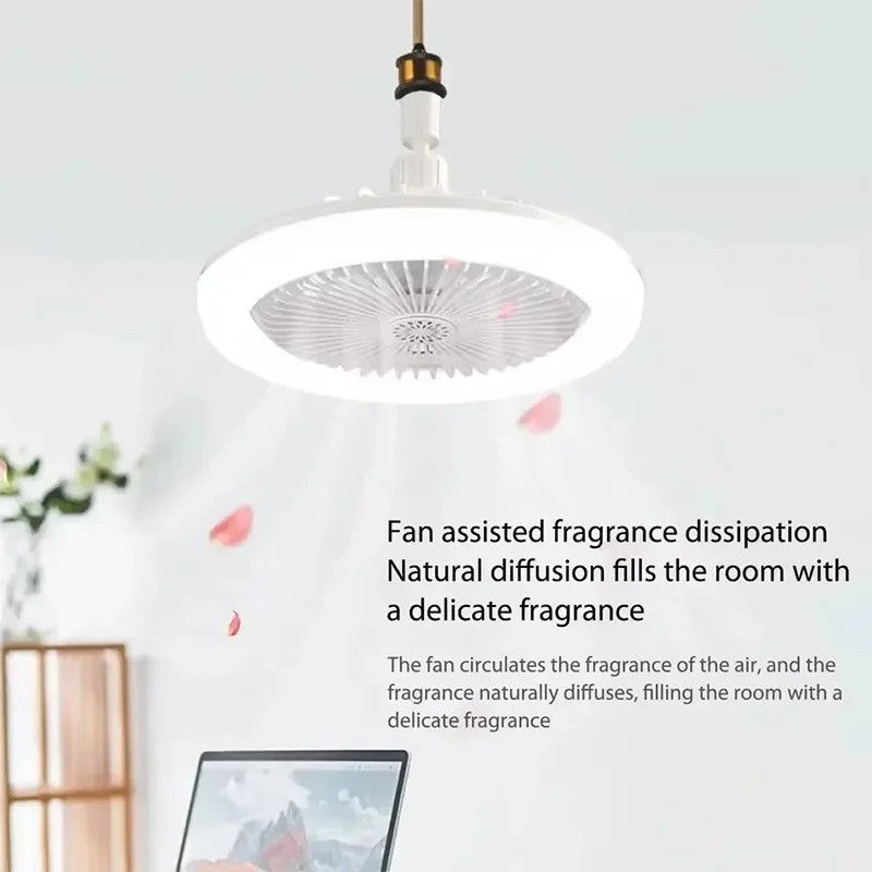 Dimmable Ceiling Fan with Lights and Remote Socket Fan light with Dimmable Led