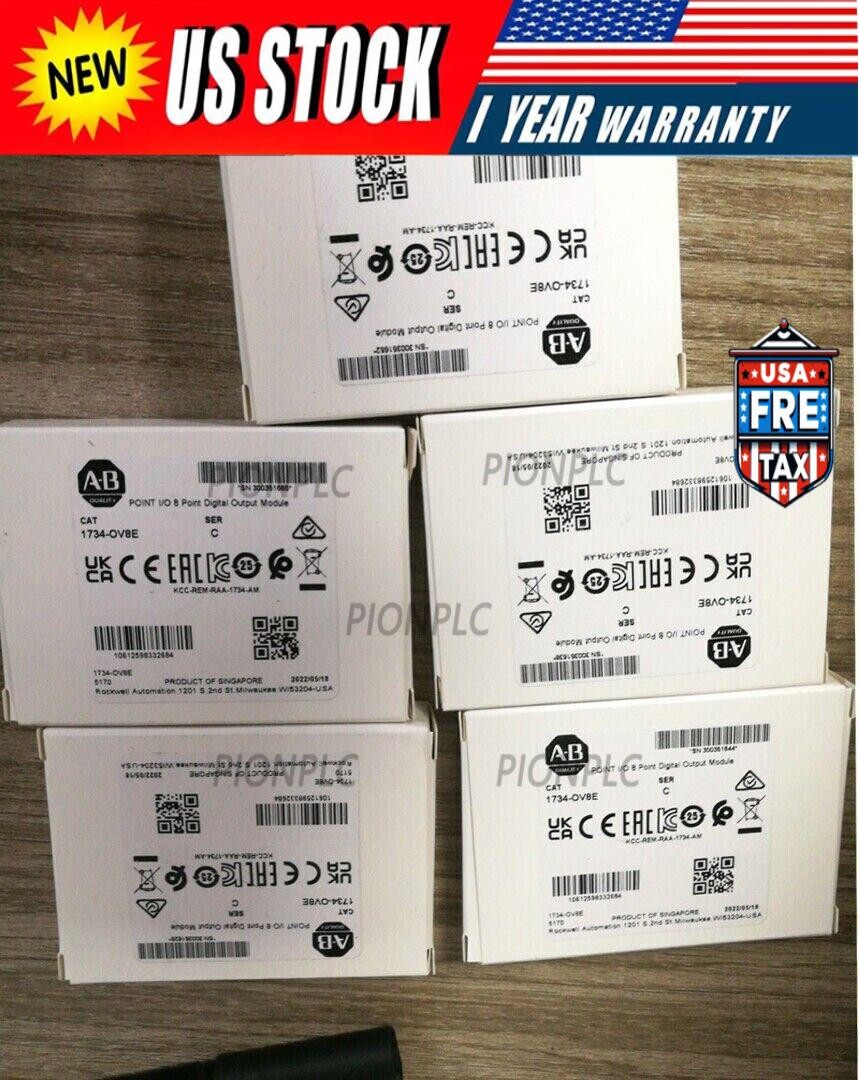 New Factory Sealed 1734-OV8E SER C POINT I/O 8 Point Digital Output Module