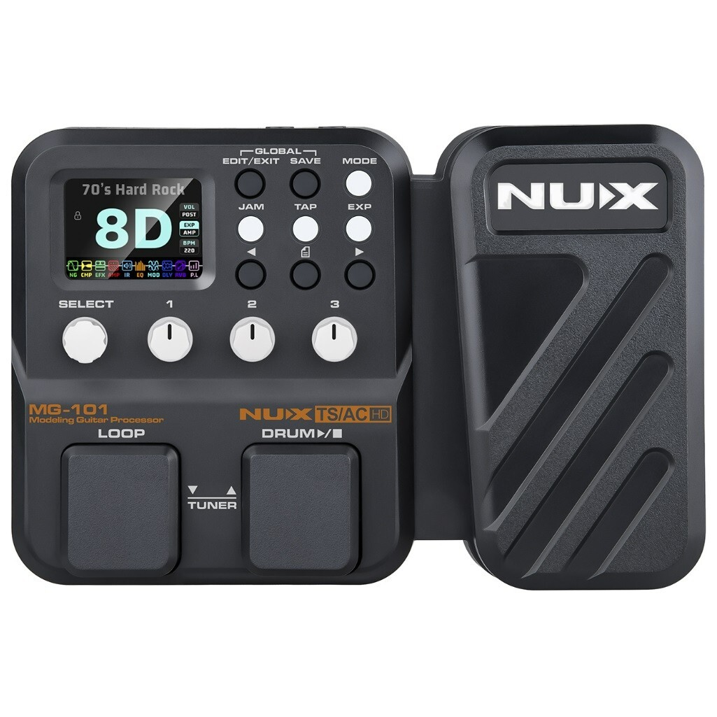 Used NUX MG-101 Modeling Guitar Processor Multi Effects Pedal