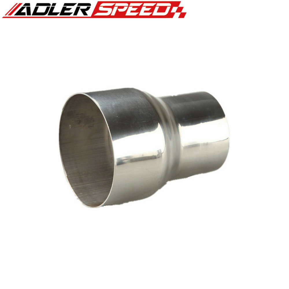 3" OD To 3.75" OD Exhaust Reducer Connector Adapter Pipe Stainless Steel US SHIP