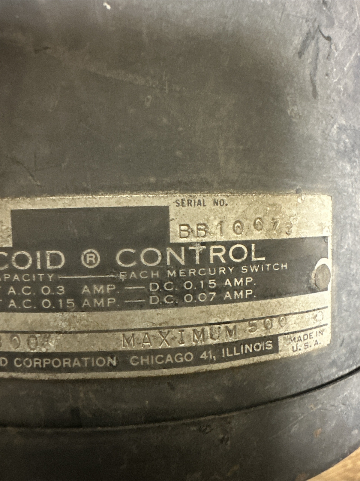 Mercoid,BB-200,Differential Pressure Control