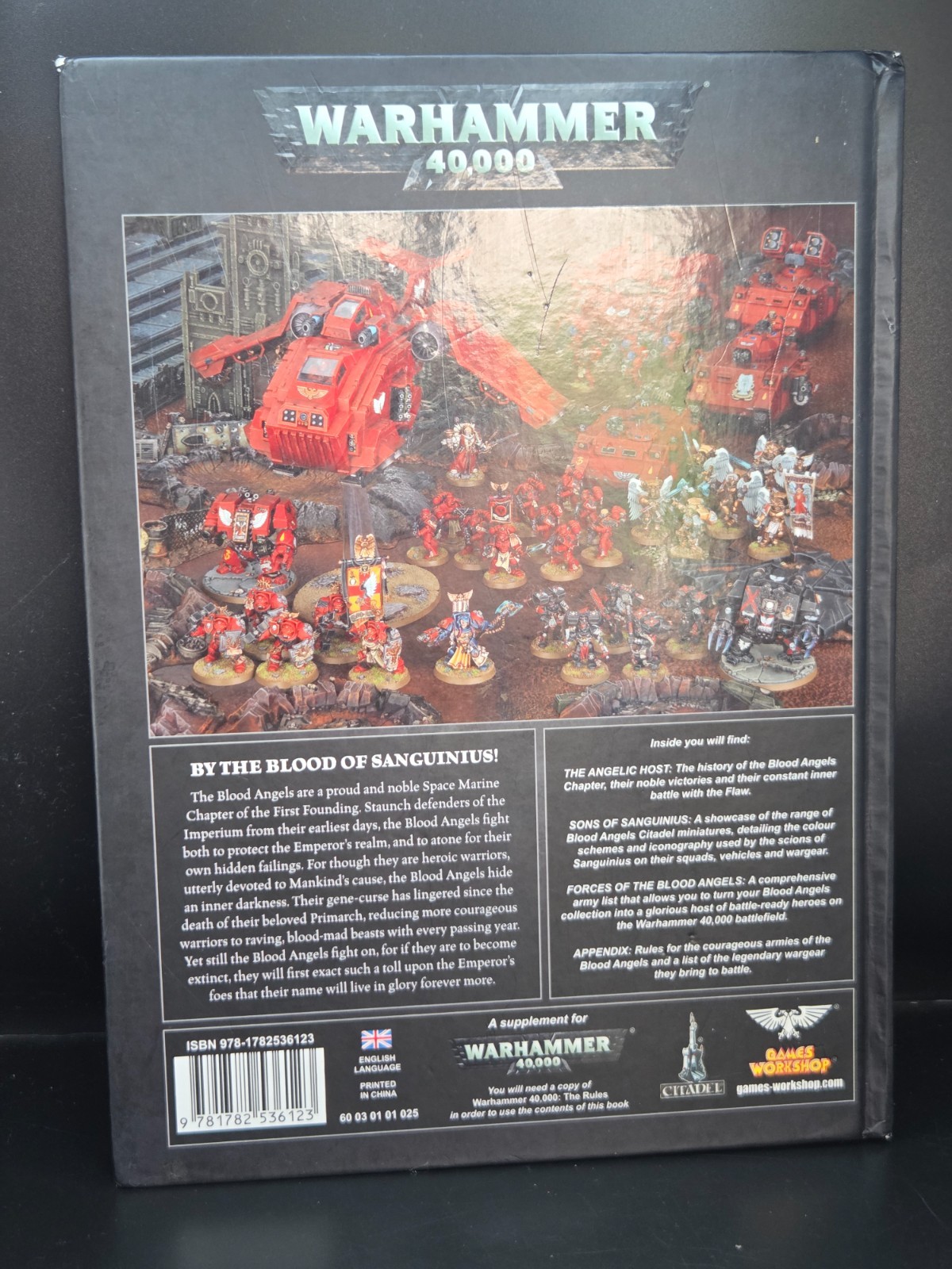 Blood Angels Chapter Codex 7th Edition Warhammer 40k | Space Marines
