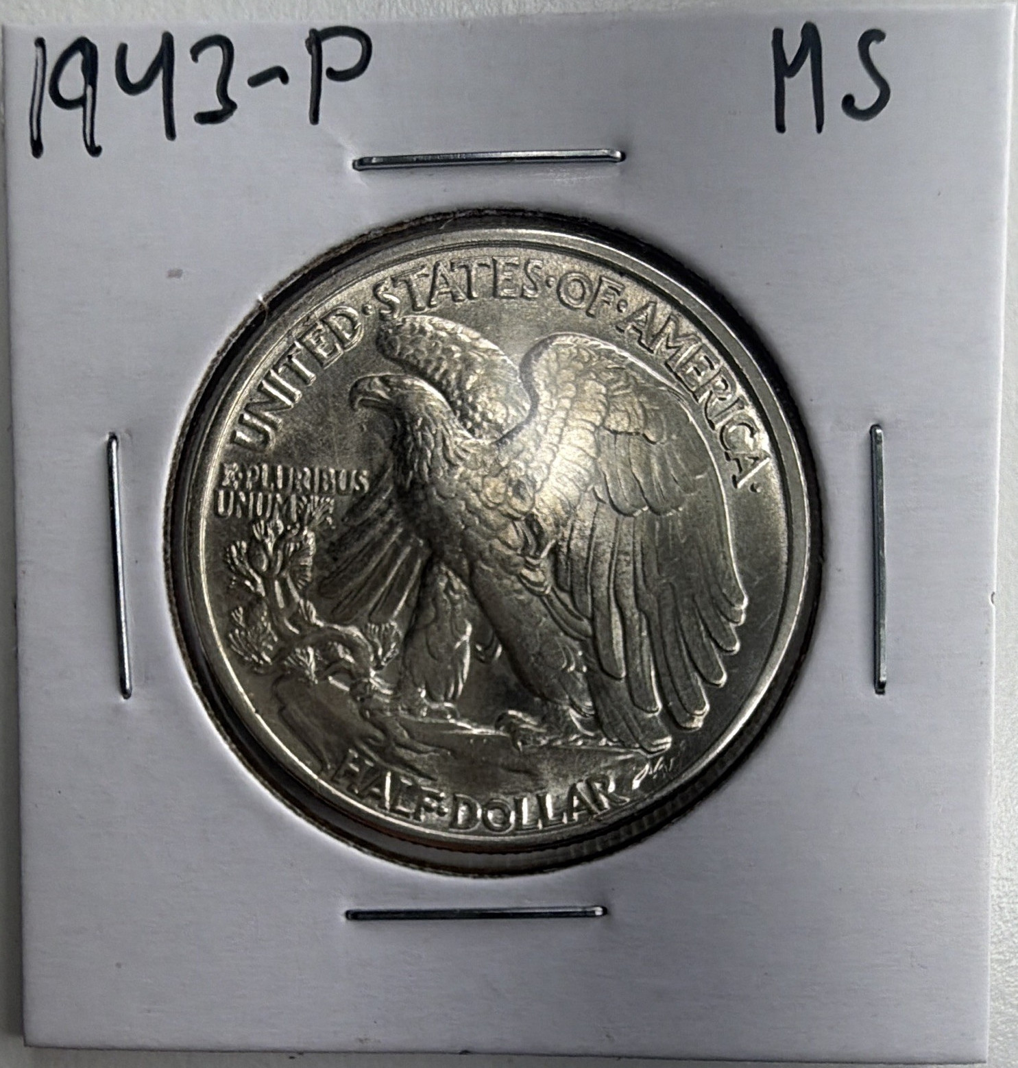 1943 Liberty Walking Half Dollar Philadelphia 50C