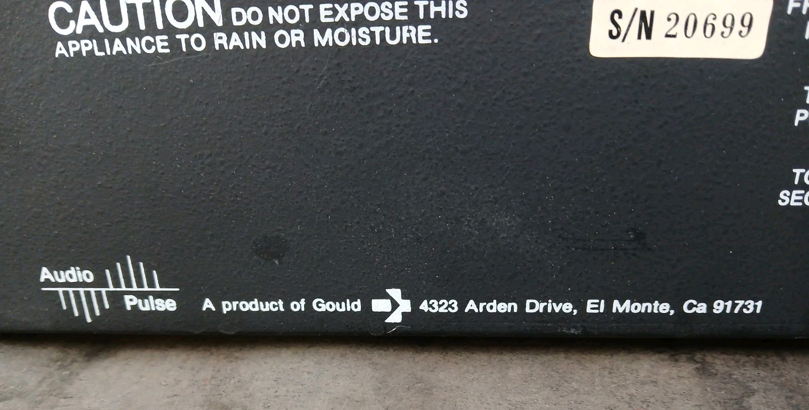 Audio Pulse Digital Time-Delay System Model Two