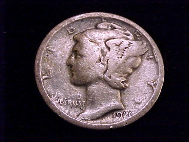 1920-S Mercury Dime, Good Grade
