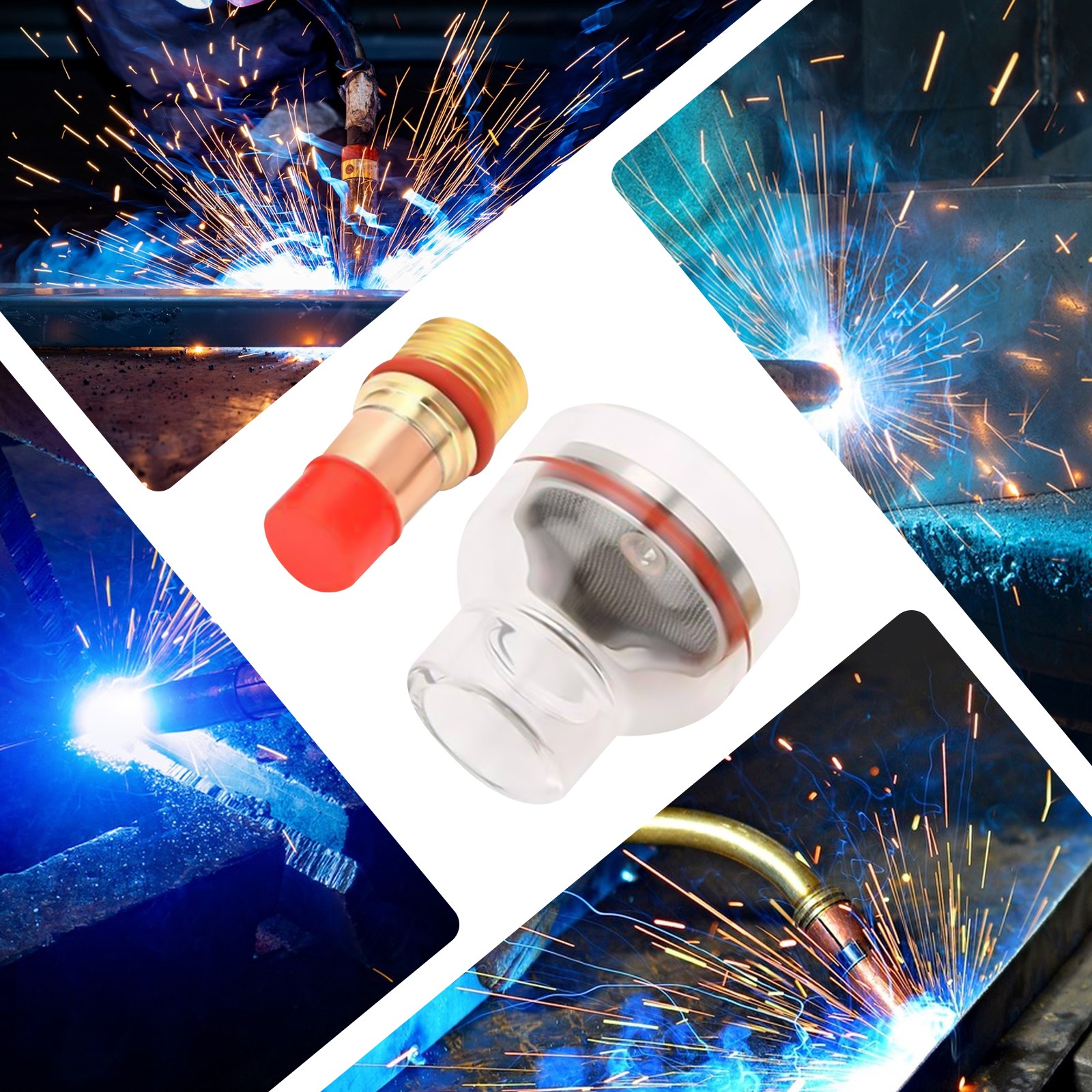 Welding Gun Filter Mesh Kit, WP-17/18/26 Argon Arc Welding Gun Filter Mesh